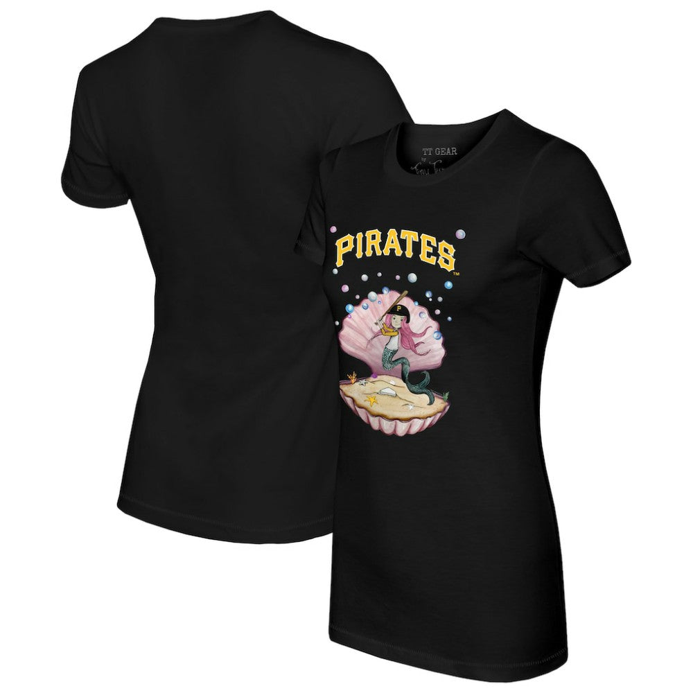 Pittsburgh Pirates Tiny Turnip Women's Mermaid T-Shirt - MLB T-shirts