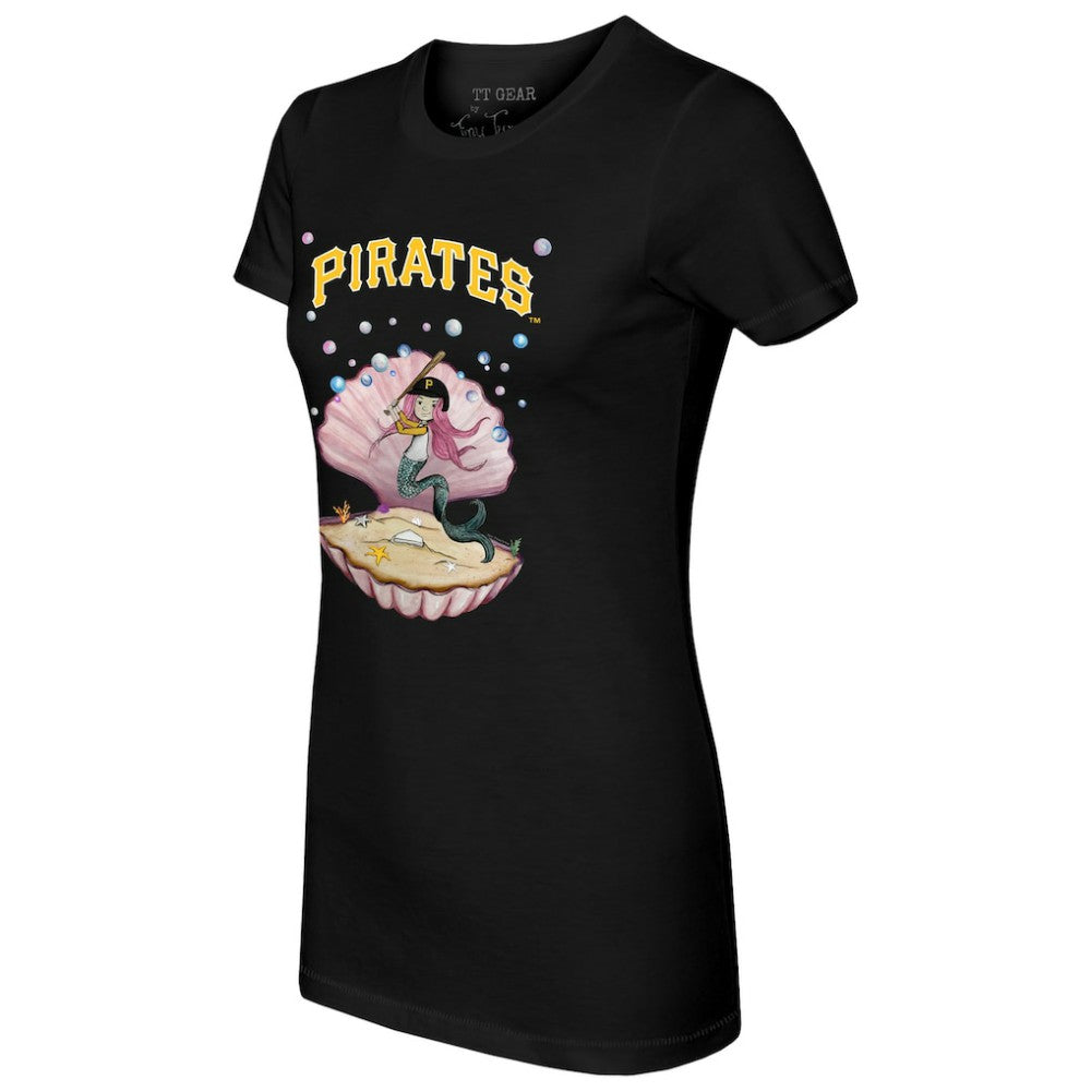 Pittsburgh Pirates Tiny Turnip Women's Mermaid T-Shirt - MLB T-shirts