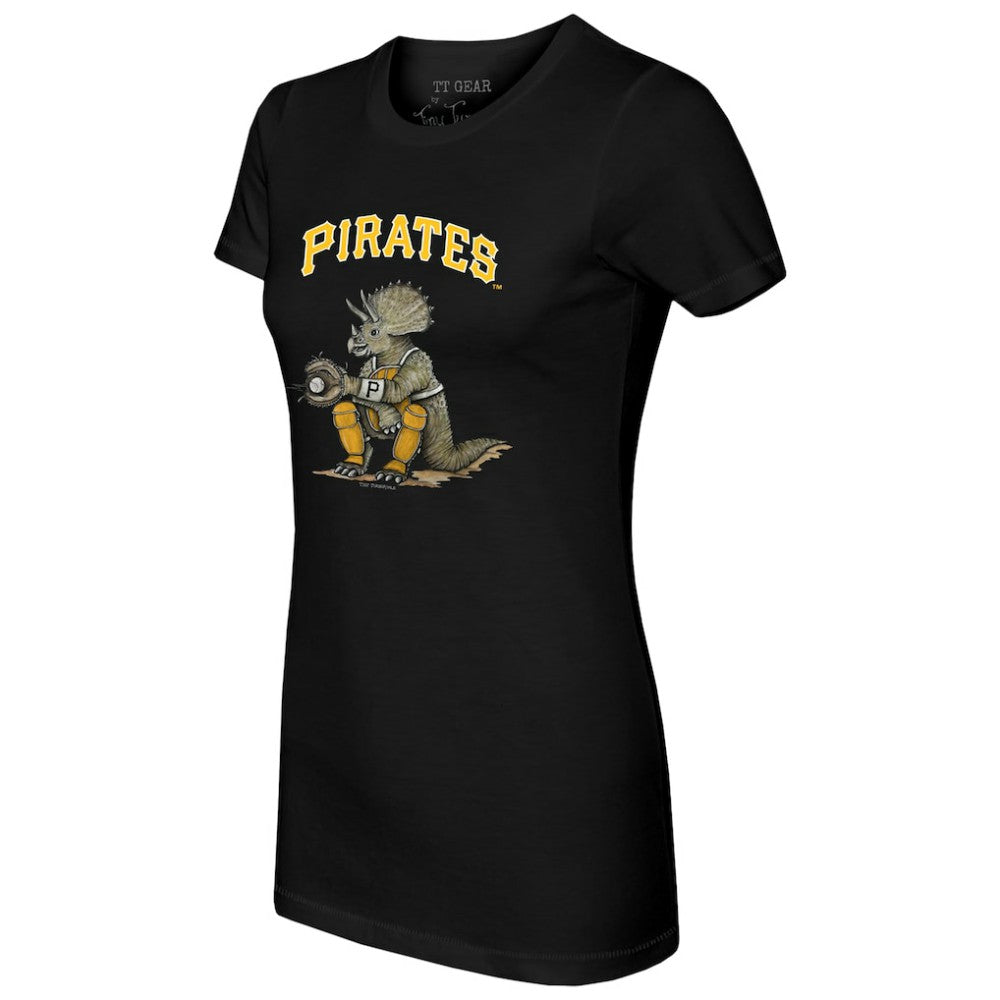 Pittsburgh Pirates Tiny Turnip Women's Triceratops T-Shirt - MLB T-shirts