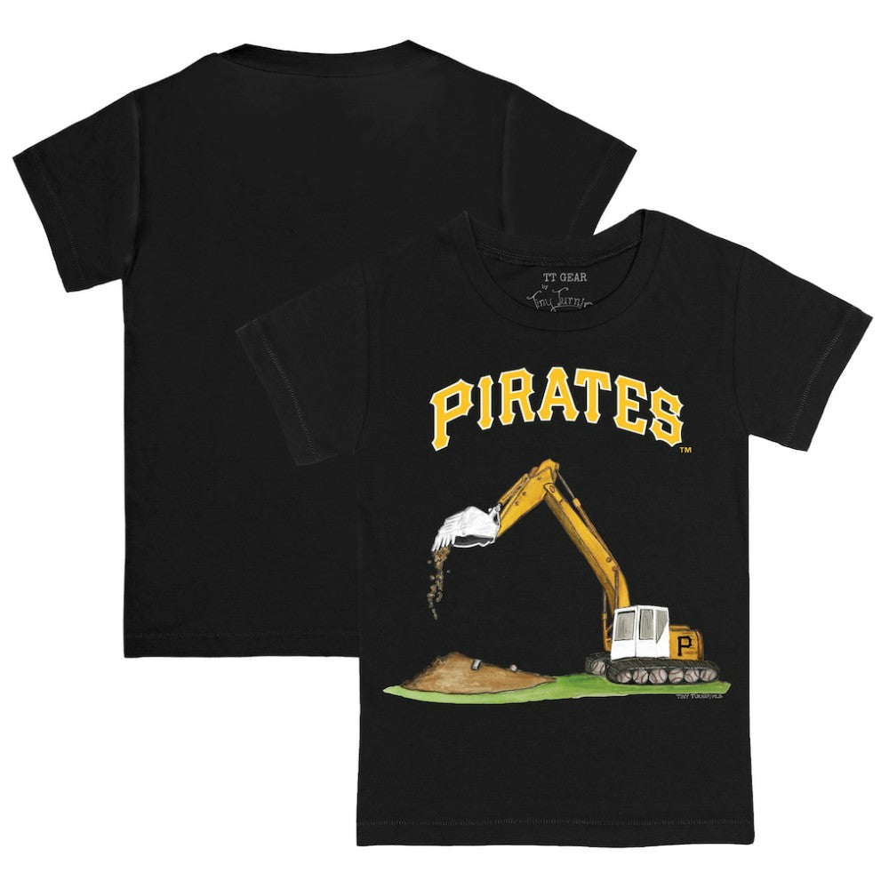 Pittsburgh Pirates Tiny Turnip Youth Excavator T-Shirt - MLB T-shirts
