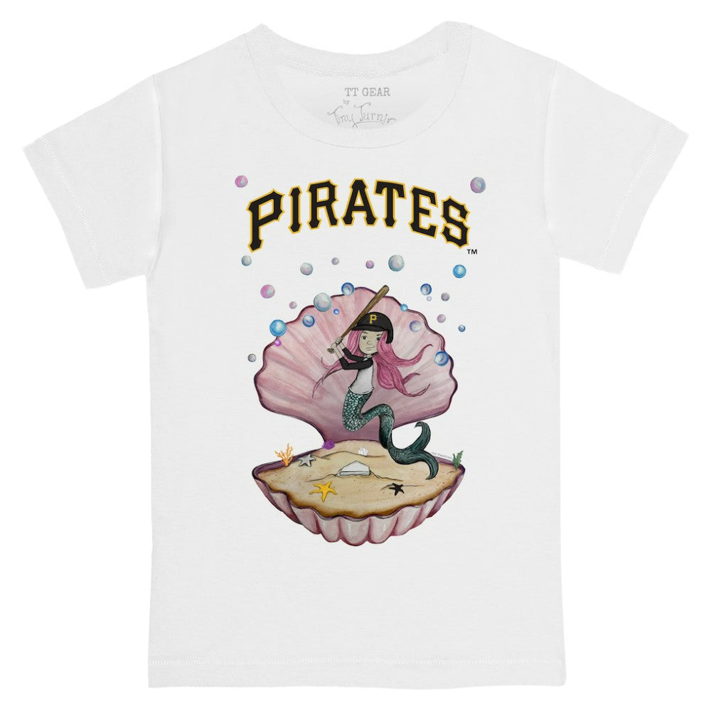 Pittsburgh Pirates Tiny Turnip Youth Mermaid T-Shirt - MLB T-shirts