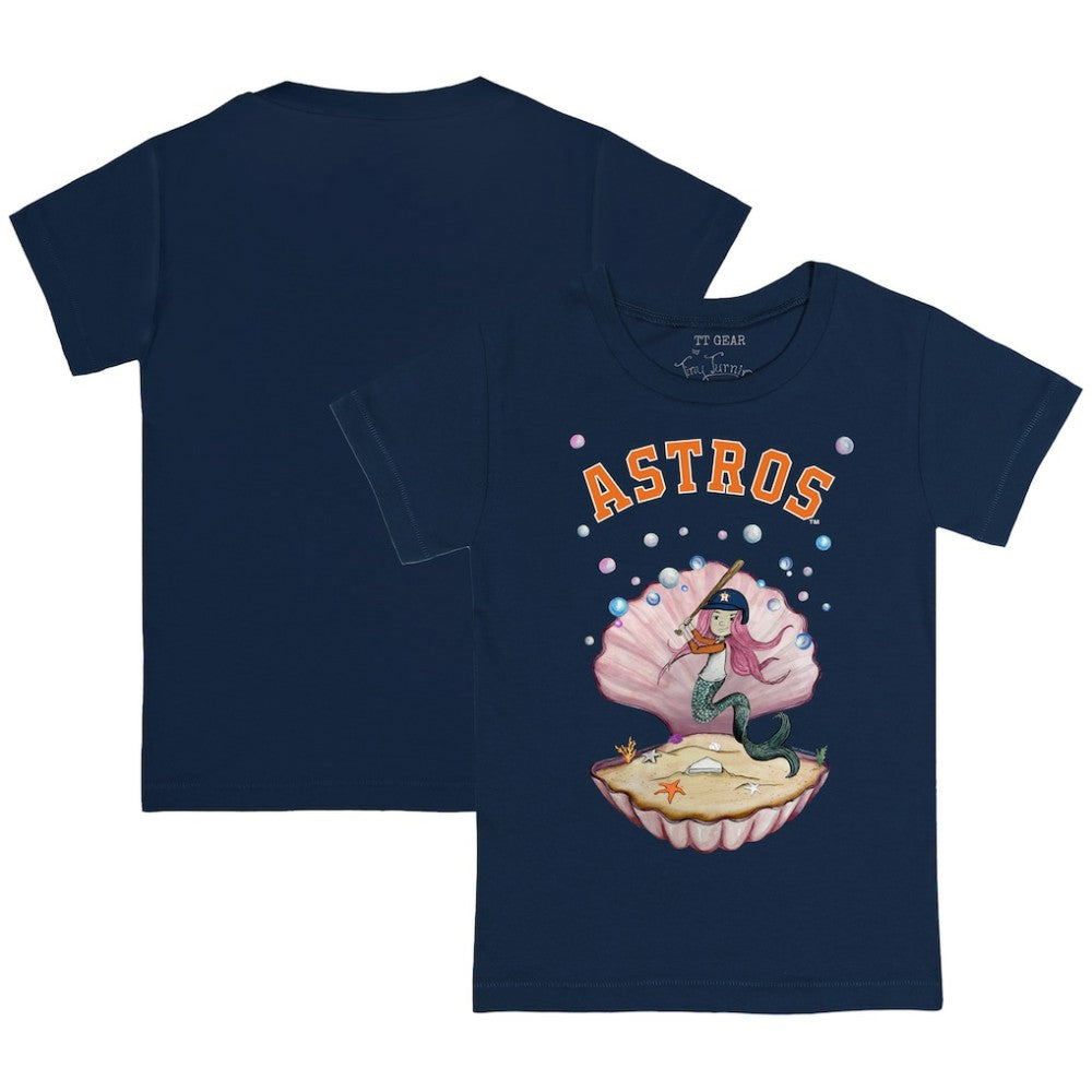 Houston Astros Tiny Turnip Youth Mermaid T-Shirt - MLB T-shirts