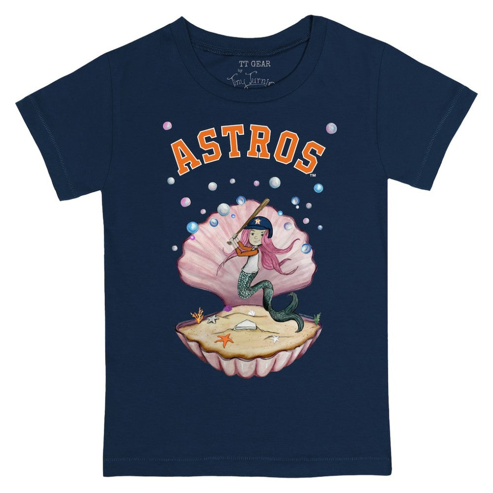 Houston Astros Tiny Turnip Youth Mermaid T-Shirt - MLB T-shirts