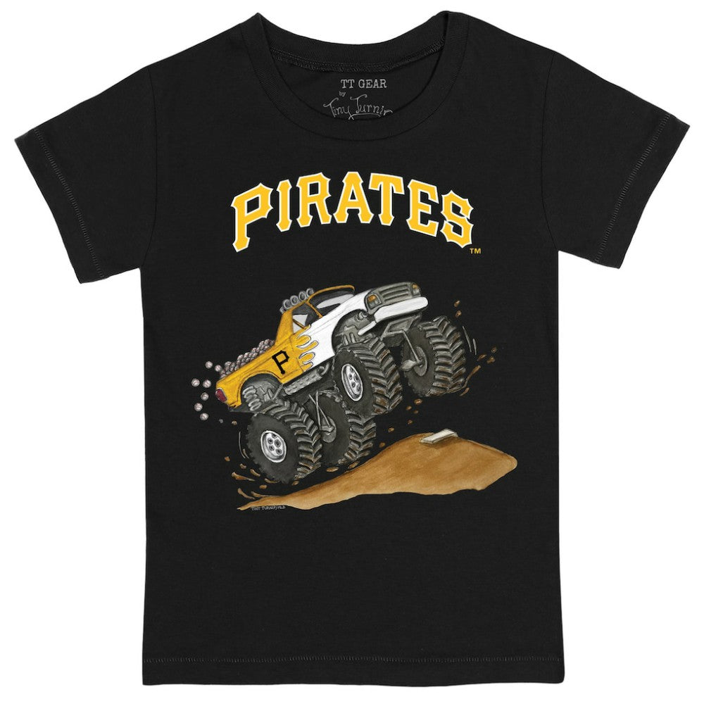Pittsburgh Pirates Tiny Turnip Youth Monster Truck T-Shirt - MLB T-shirts