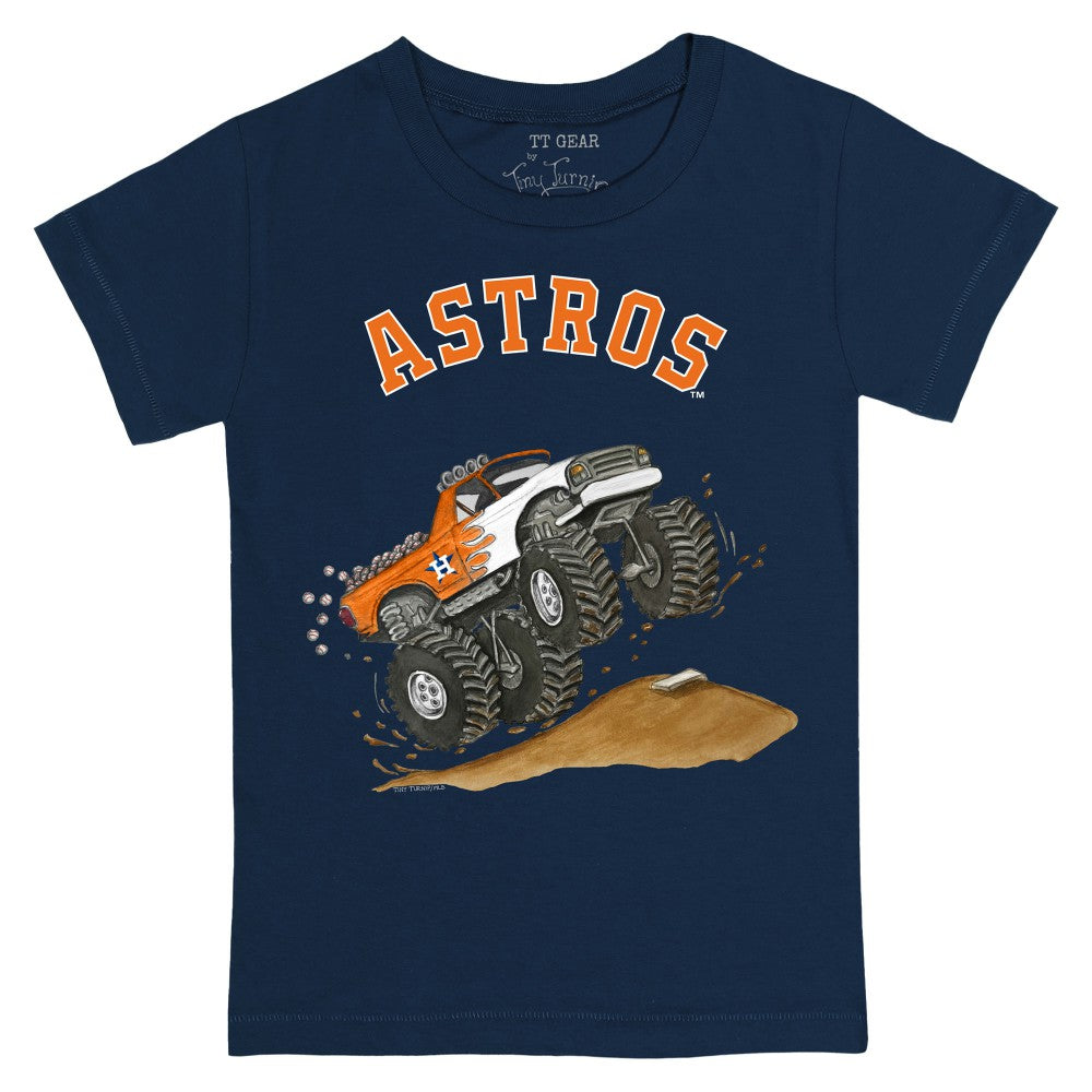 Houston Astros Tiny Turnip Youth Monster Truck T-Shirt - MLB T-shirts