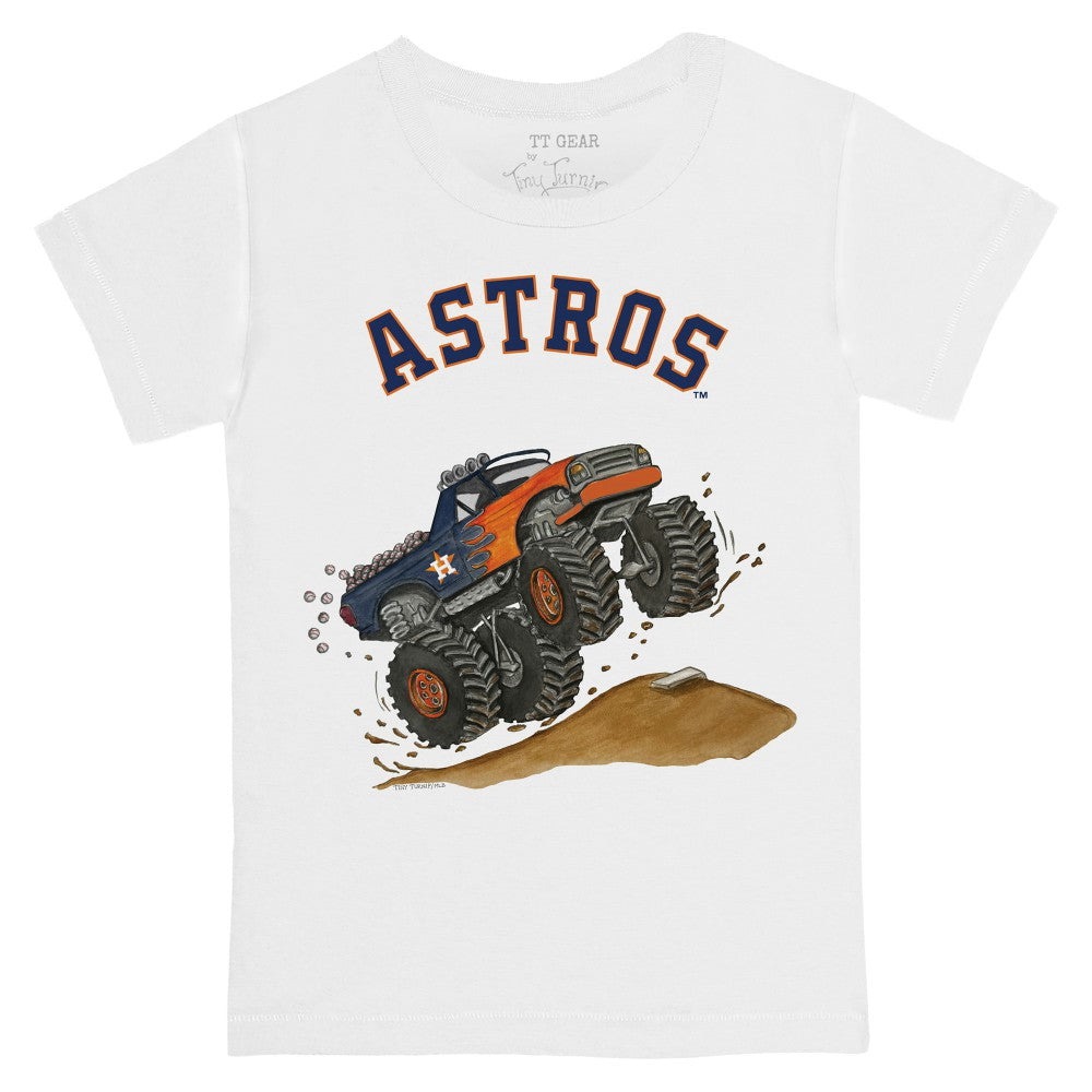 Houston Astros Tiny Turnip Youth Monster Truck T-Shirt - MLB T-shirts