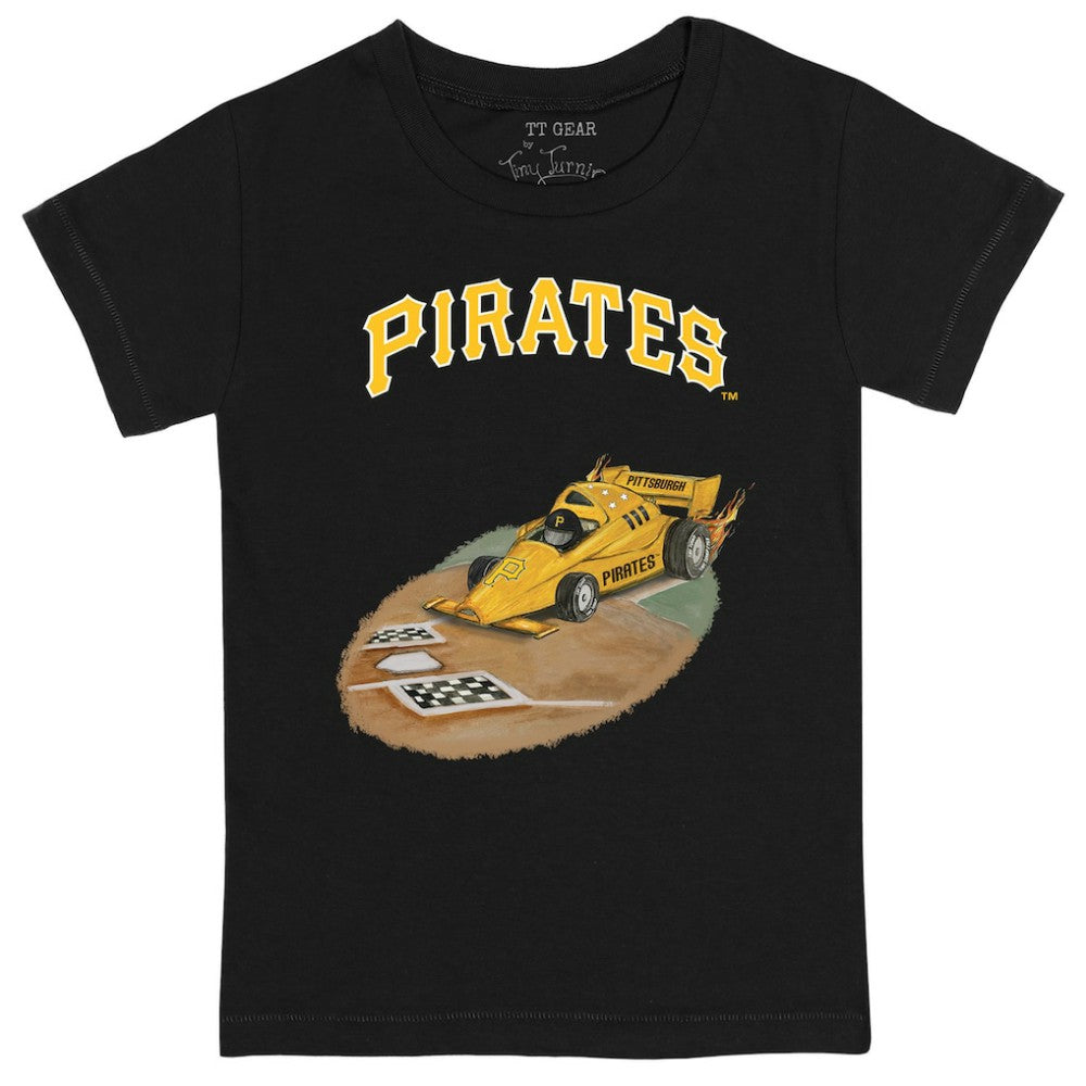 Pittsburgh Pirates Tiny Turnip Youth Racecar T-Shirt - MLB T-shirts