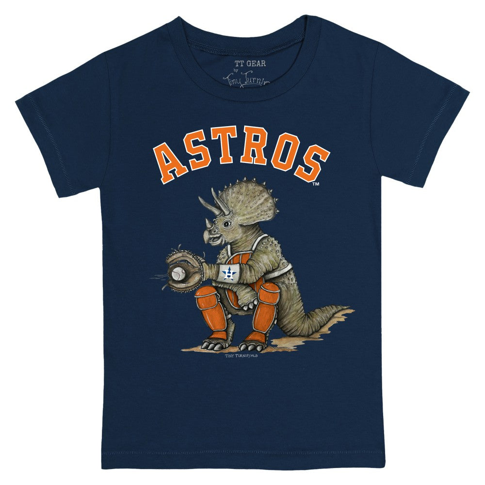 Houston Astros Tiny Turnip Youth Triceratops T-Shirt - MLB T-shirts