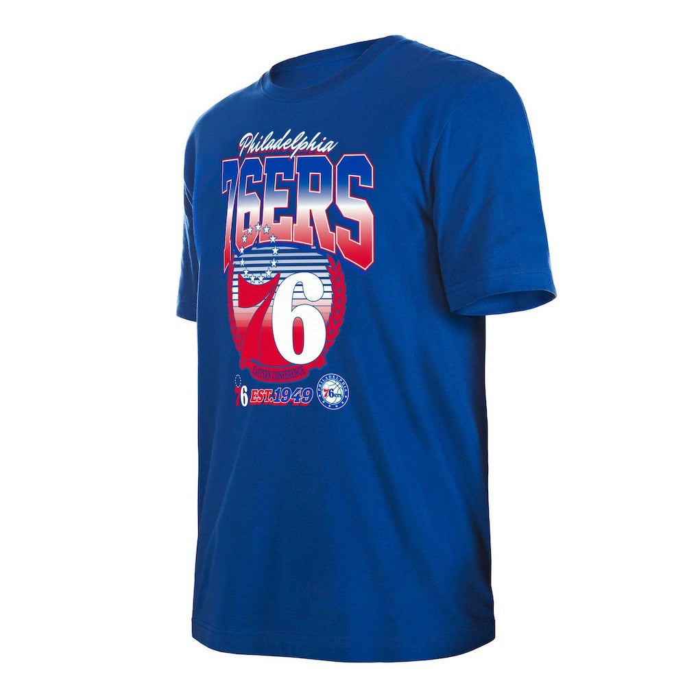Royal Philadelphia 76ers Unisex Summer Classics T-Shirt | NBA