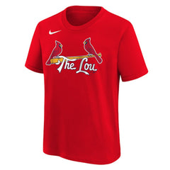 Nolan Arenado St. Louis Cardinals Nike Youth 2024 City Connect Name & Number T-Shirt - MLB T-shirts