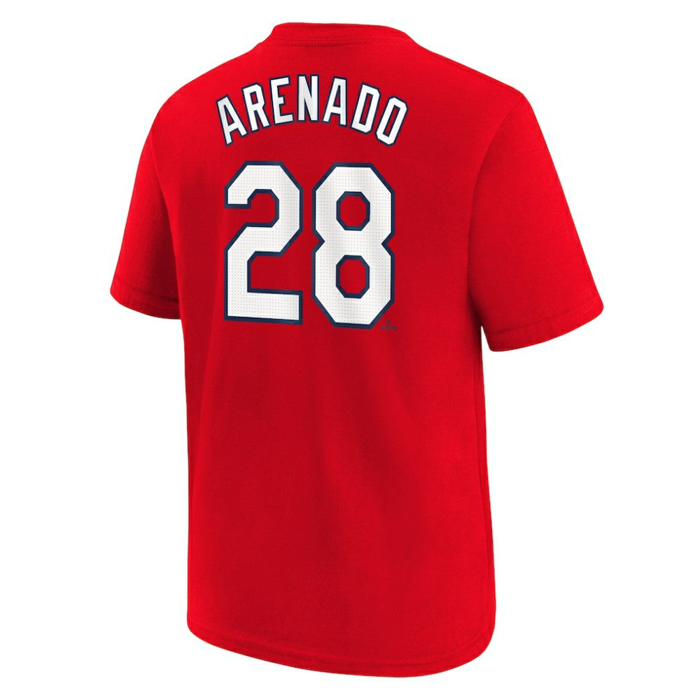 Nolan Arenado St. Louis Cardinals Nike Youth 2024 City Connect Name & Number T-Shirt - MLB T-shirts