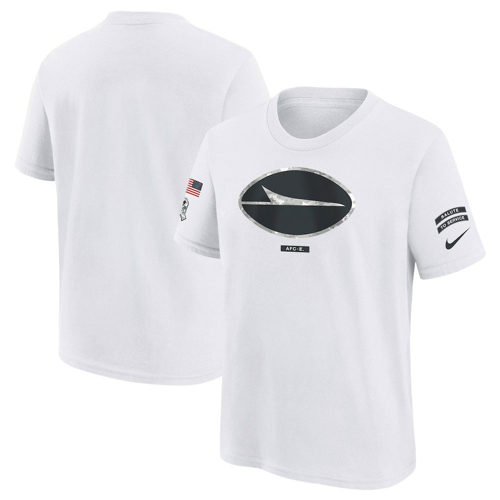 New York Jets Youth 2024 Salute To Service T-Shirt | NFL US