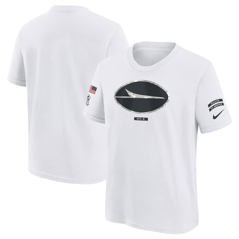 New York Jets Youth 2024 Salute To Service T-Shirt | NFL US