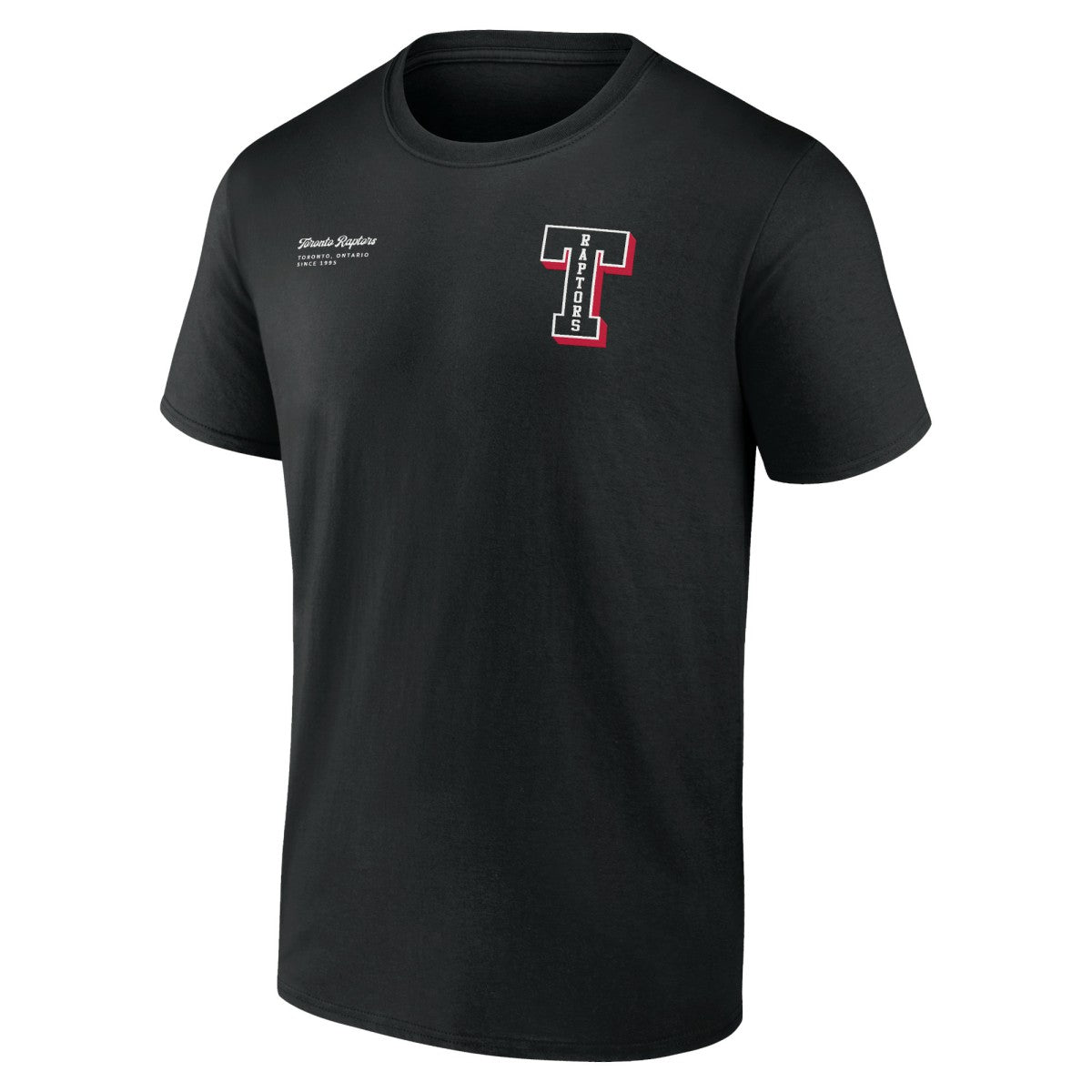Black Toronto Raptors Split Zone T-Shirt | NBA