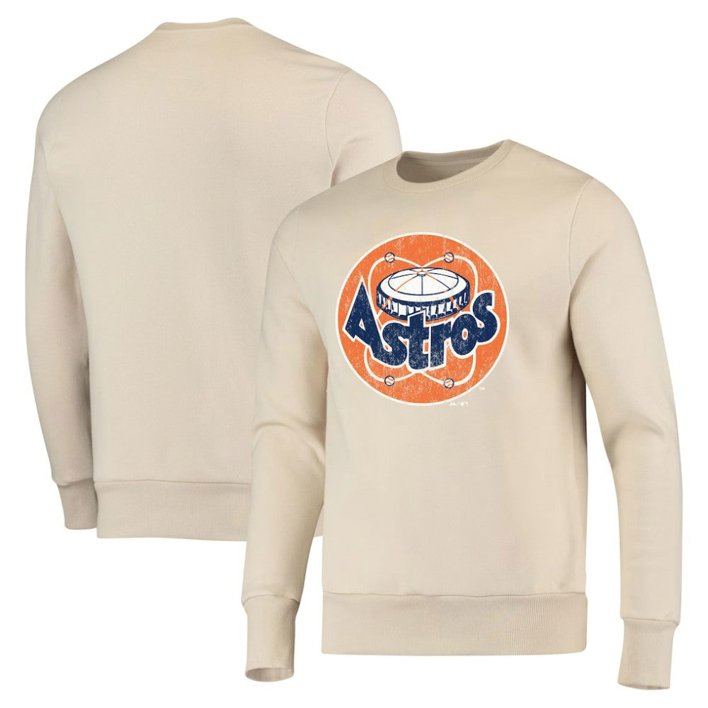 Houston Astros Majestic Threads Fleece Pullover Sweatshirt - MLB Pullover