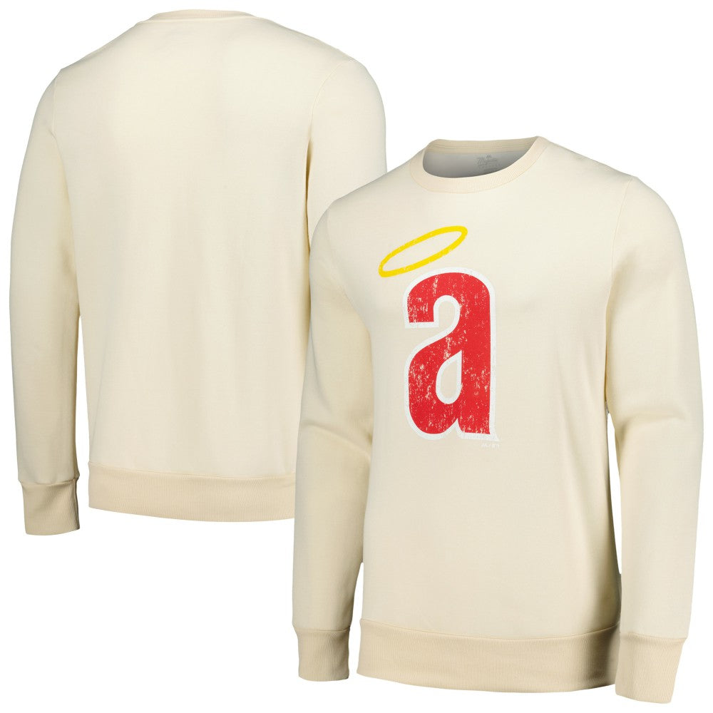 Los Angeles Angels Majestic Threads Fleece Pullover Sweatshirt - MLB Pullover