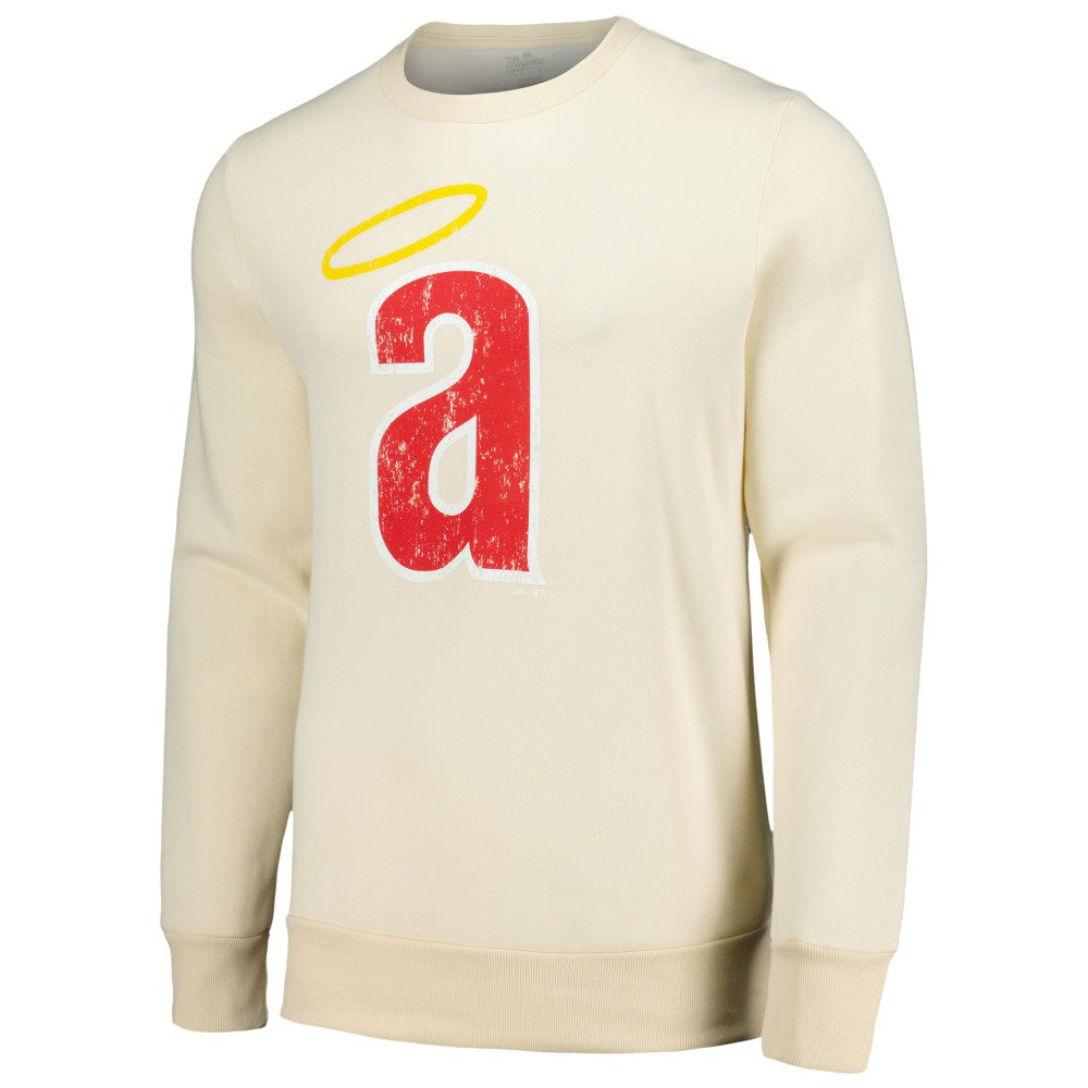 Los Angeles Angels Majestic Threads Fleece Pullover Sweatshirt - MLB Pullover