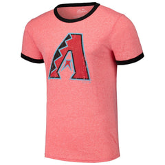 Arizona Diamondbacks Majestic Threads Ringer Tri-Blend T-Shirt - MLB T-shirts