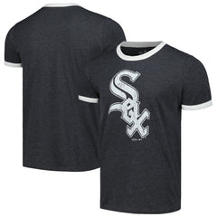 Chicago White Sox Majestic Threads Ringer Tri-Blend T-Shirt - MLB T-shirts
