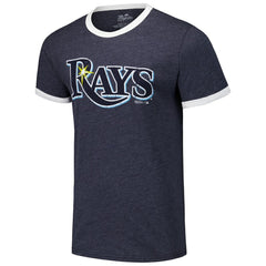 Tampa Bay Rays Majestic Threads Ringer Tri-Blend T-Shirt - MLB T-shirts