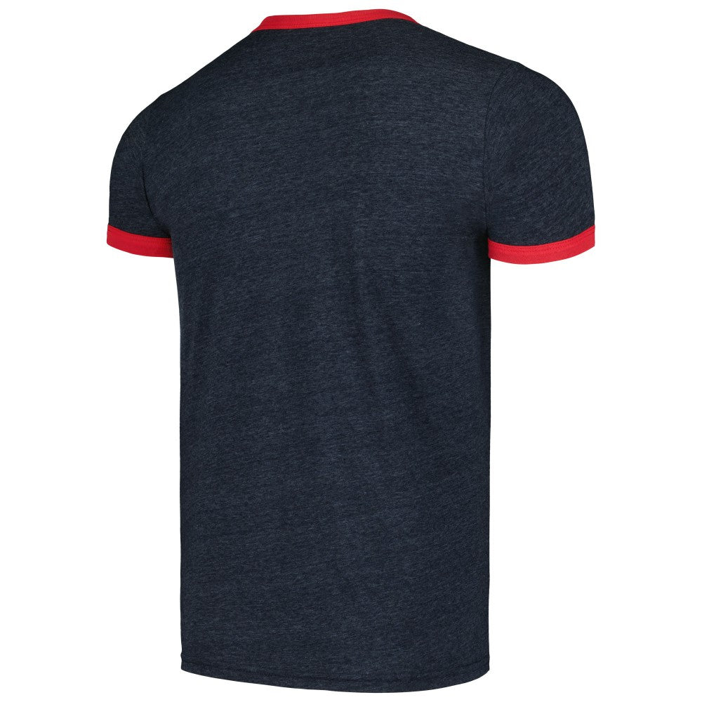 Minnesota Twins Majestic Threads Ringer Tri-Blend T-Shirt - MLB T-shirts