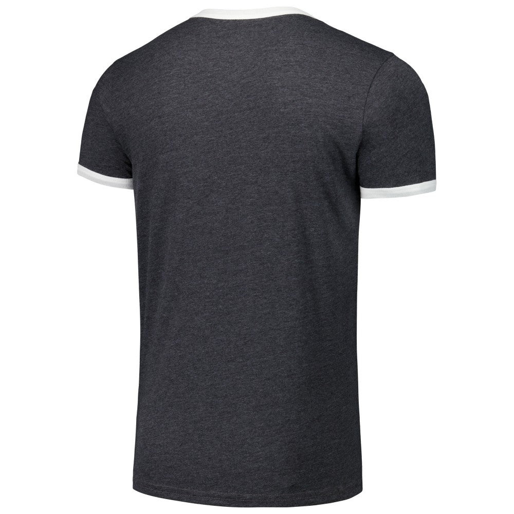 Florida Marlins Majestic Threads Ringer Tri-Blend T-Shirt - MLB T-shirts