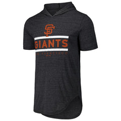 San Francisco Giants Majestic Threads Tri-Blend Hoodie T-Shirt - MLB Hoodies