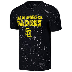 San Diego Padres Majestic Threads Splatter T-Shirt - MLB T-shirts