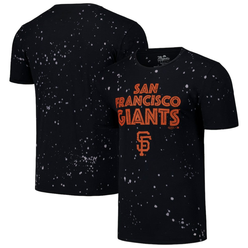 San Francisco Giants Majestic Threads Splatter T-Shirt - MLB T-shirts