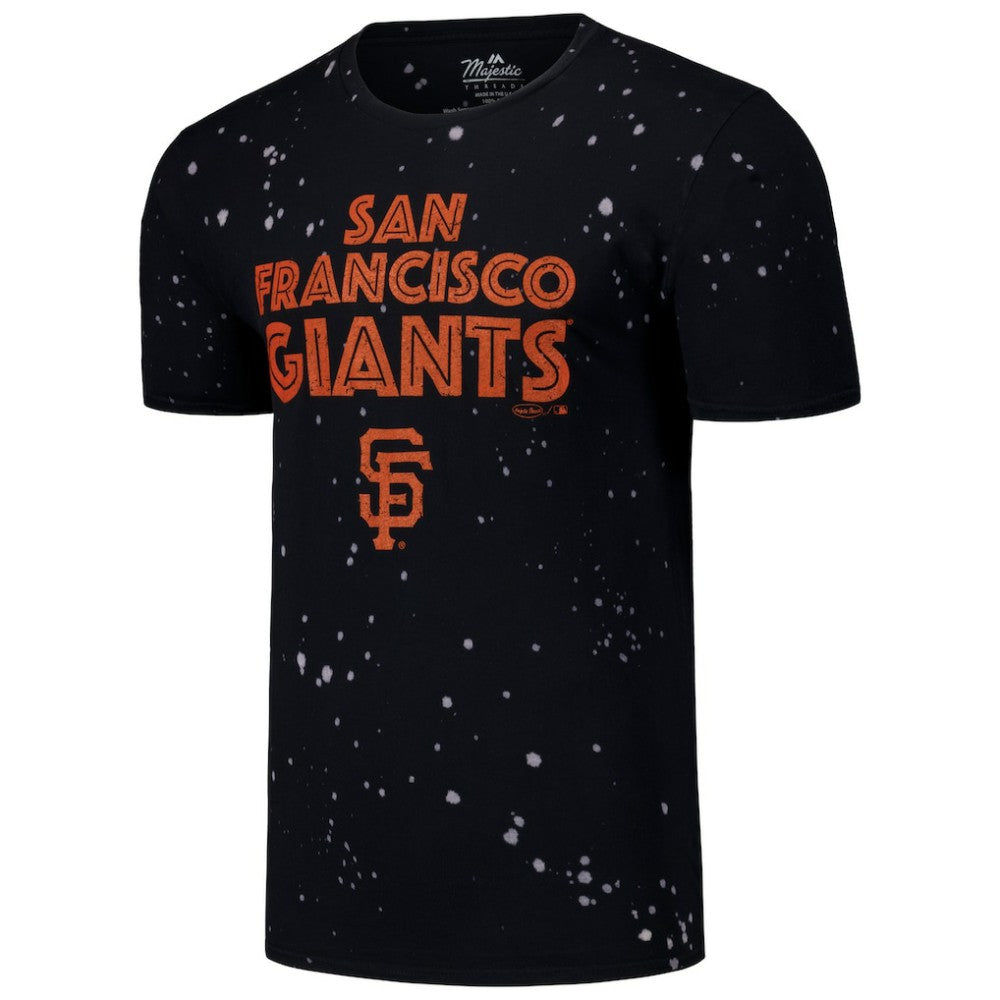 San Francisco Giants Majestic Threads Splatter T-Shirt - MLB T-shirts