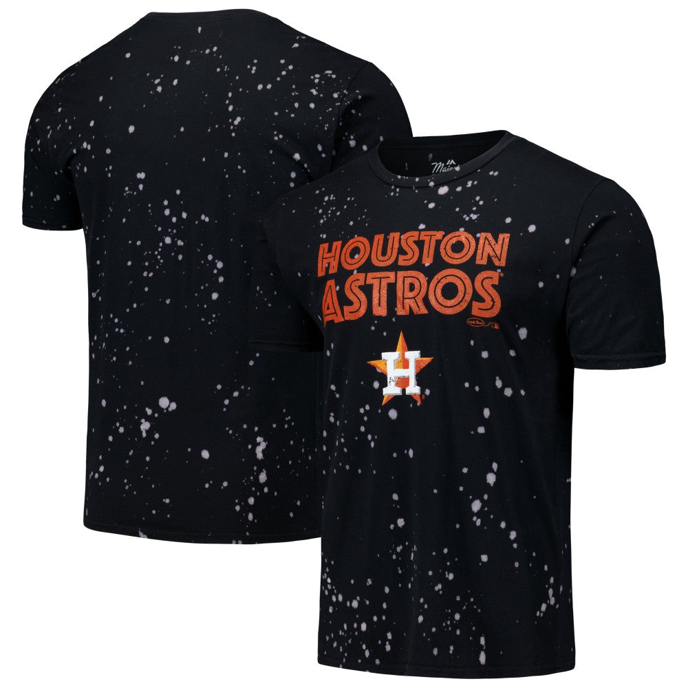 Houston Astros Majestic Threads Splatter T-Shirt - MLB T-shirts