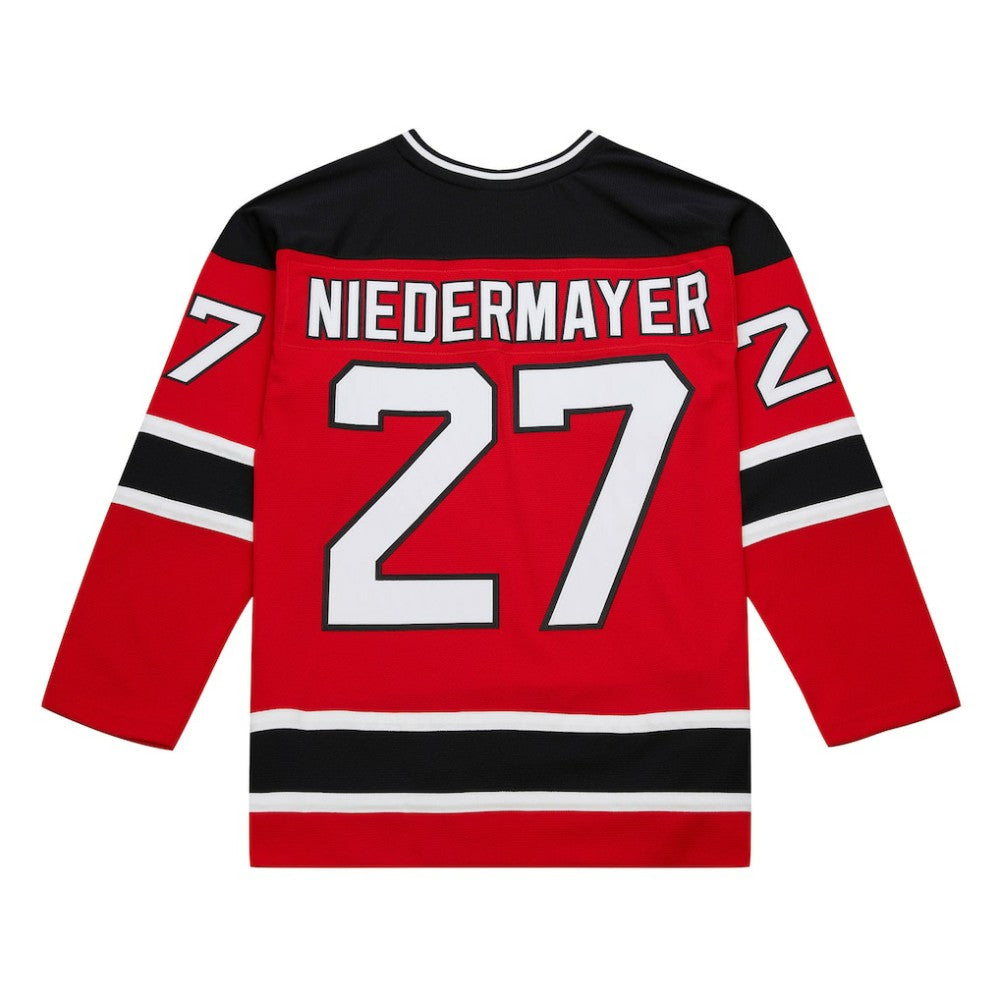 Scott Niedermayer New Jersey Devils Mitchell & Ness Big & Tall 1999/00 Blue Line 2.0 Jersey -  NHL Jerseys