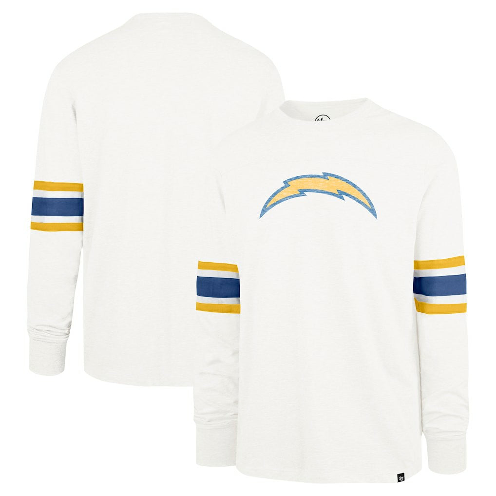 Los Angeles Chargers '47 Gridiron Premier Brex Long Sleeve T-Shirt | NFL Outlet