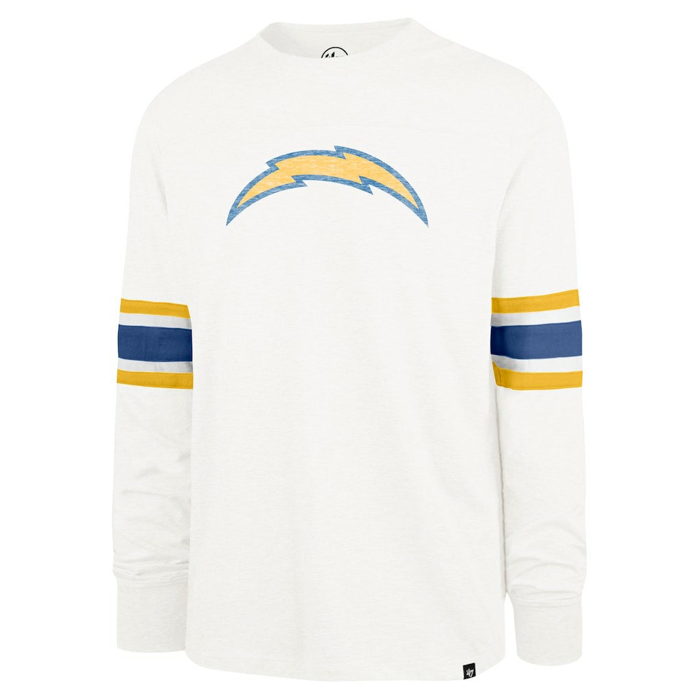 Los Angeles Chargers '47 Gridiron Premier Brex Long Sleeve T-Shirt | NFL Outlet