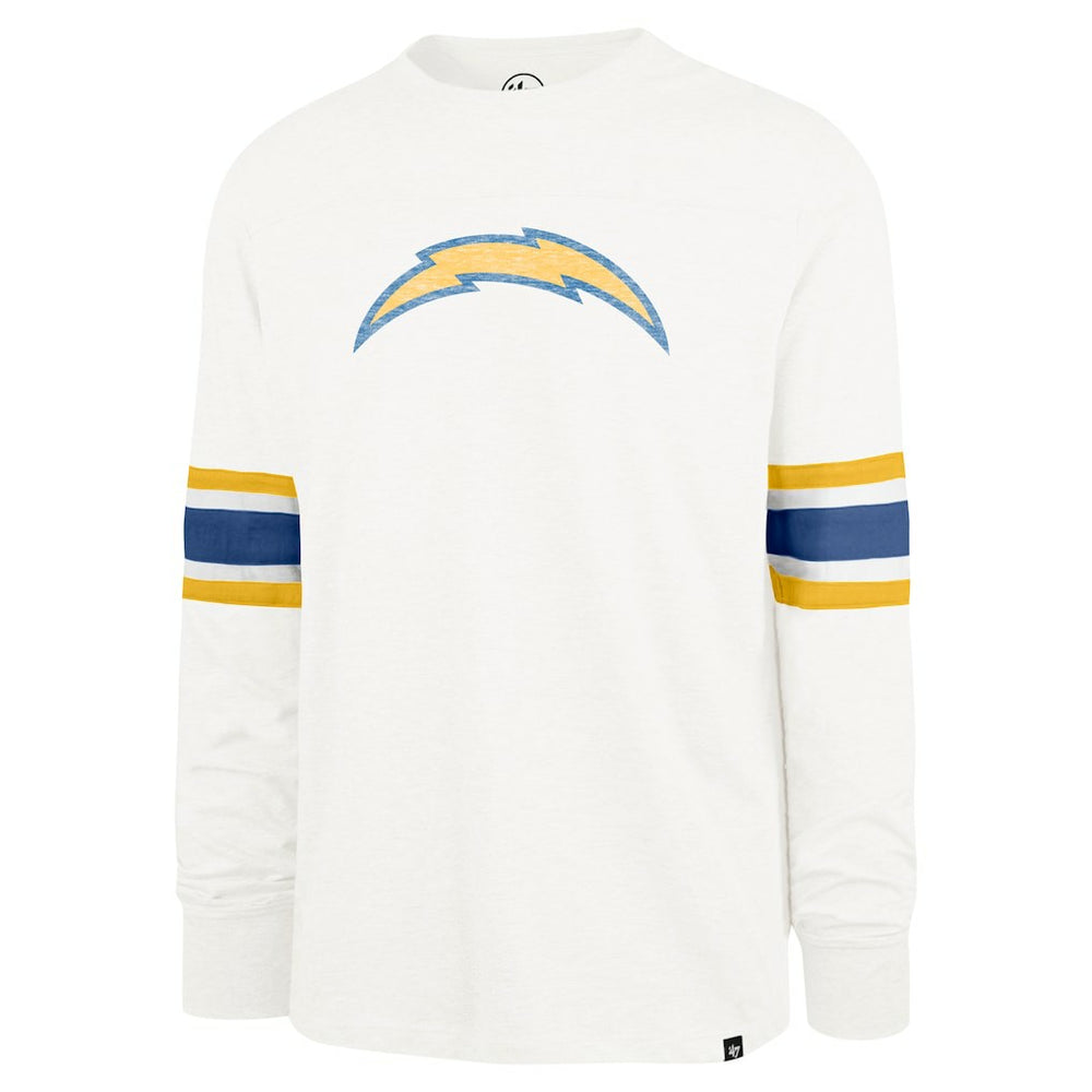 Los Angeles Chargers '47 Gridiron Premier Brex Long Sleeve T-Shirt | NFL Outlet