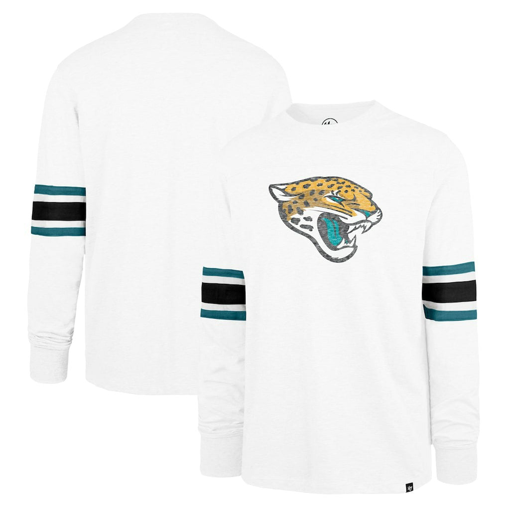 Jacksonville Jaguars '47 Gridiron Premier Brex Long Sleeve T-Shirt | NFL Sale