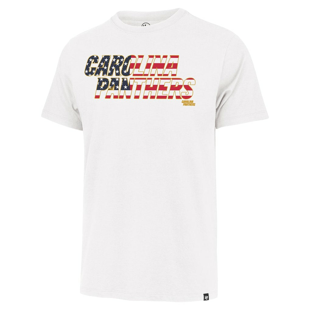 Carolina Panthers '47 Flag Script Franklin T-Shirt | NFL New