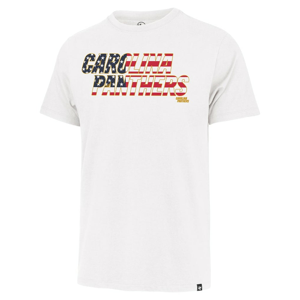 Carolina Panthers '47 Flag Script Franklin T-Shirt | NFL New