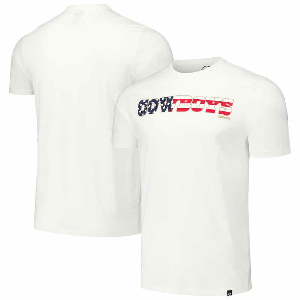 Dallas Cowboys '47 Flag Script Franklin T-Shirt | NFL Sale