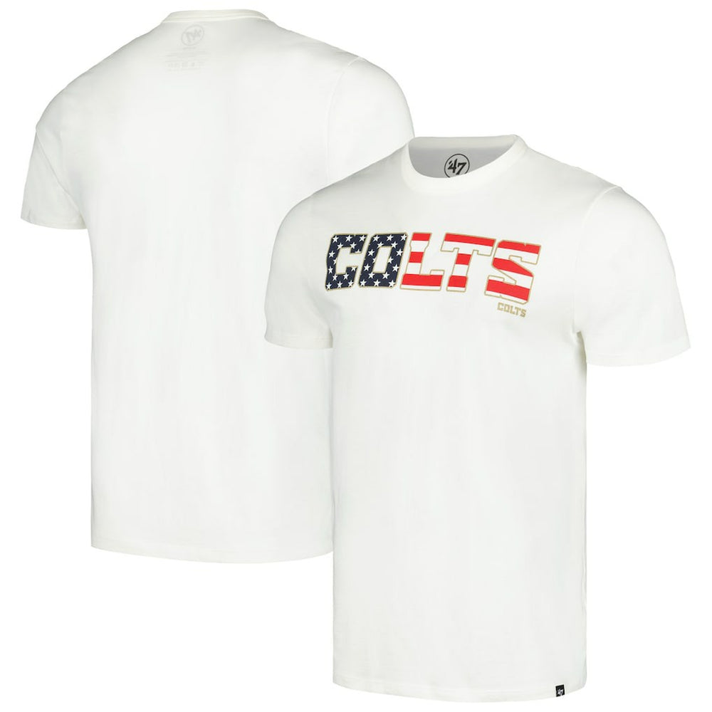 Indianapolis Colts '47 Flag Script Franklin T-Shirt | NFL Online