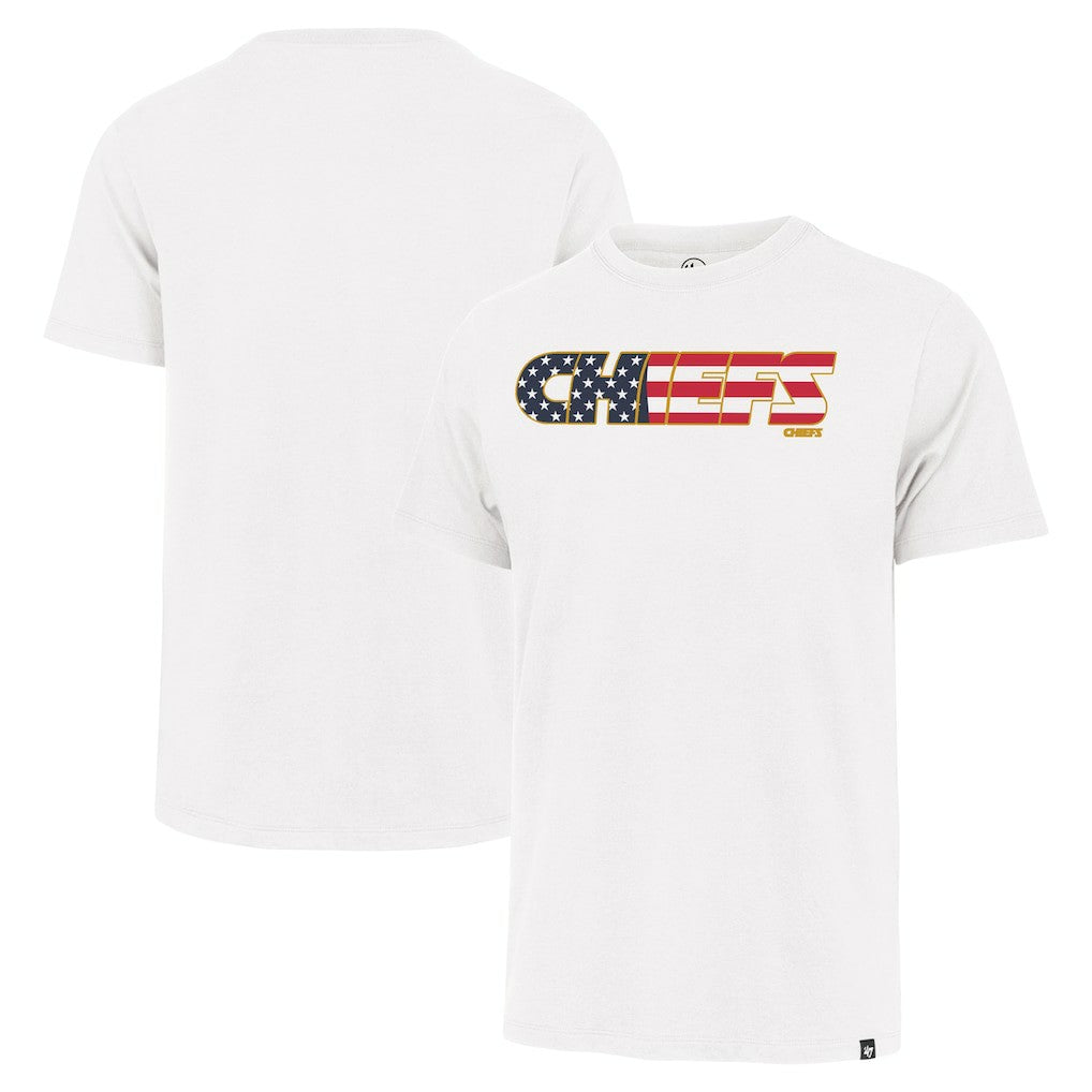Kansas City Chiefs '47 Flag Script Franklin T-Shirt | NFL Outlet