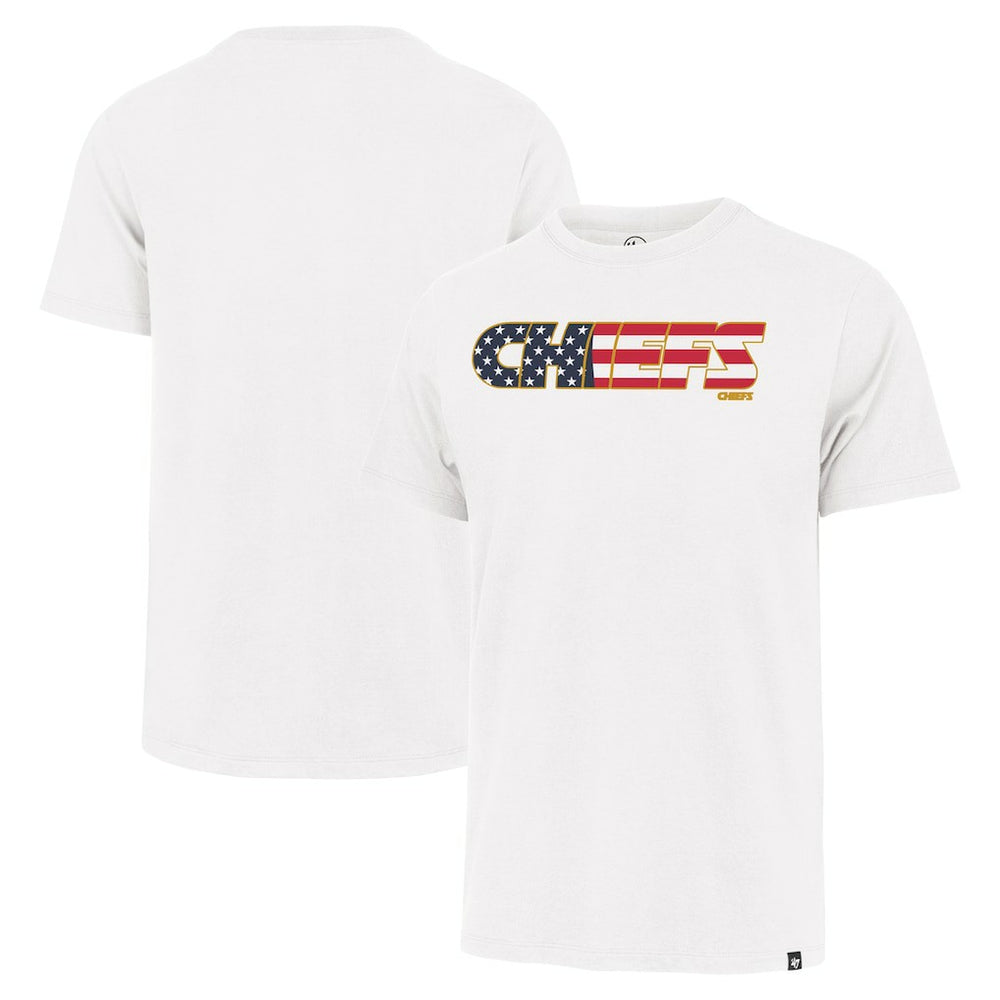 Kansas City Chiefs '47 Flag Script Franklin T-Shirt | NFL Outlet