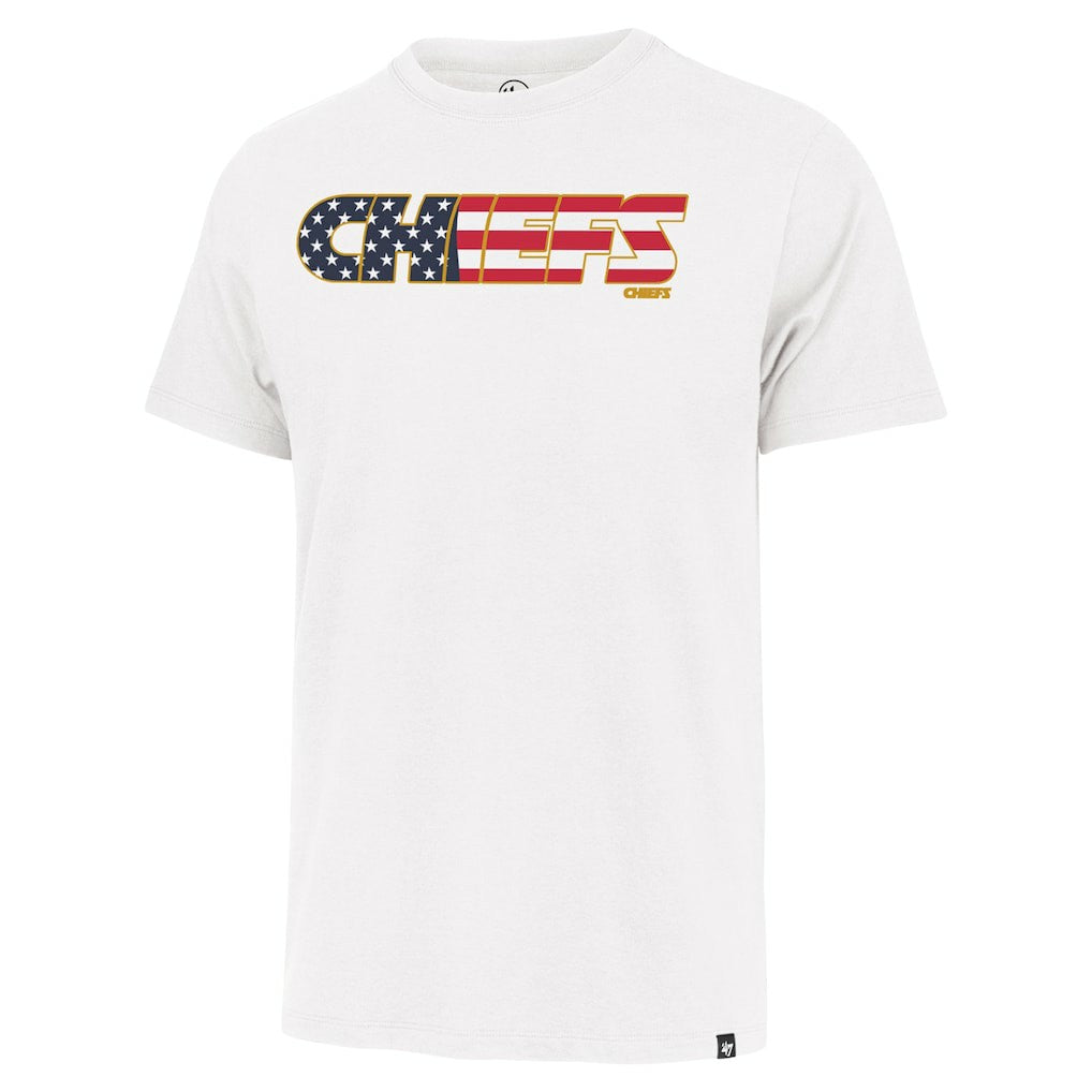 Kansas City Chiefs '47 Flag Script Franklin T-Shirt | NFL Outlet