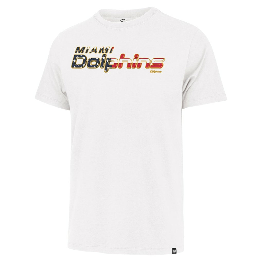Miami Dolphins '47 Flag Script Franklin T-Shirt | NFL Online