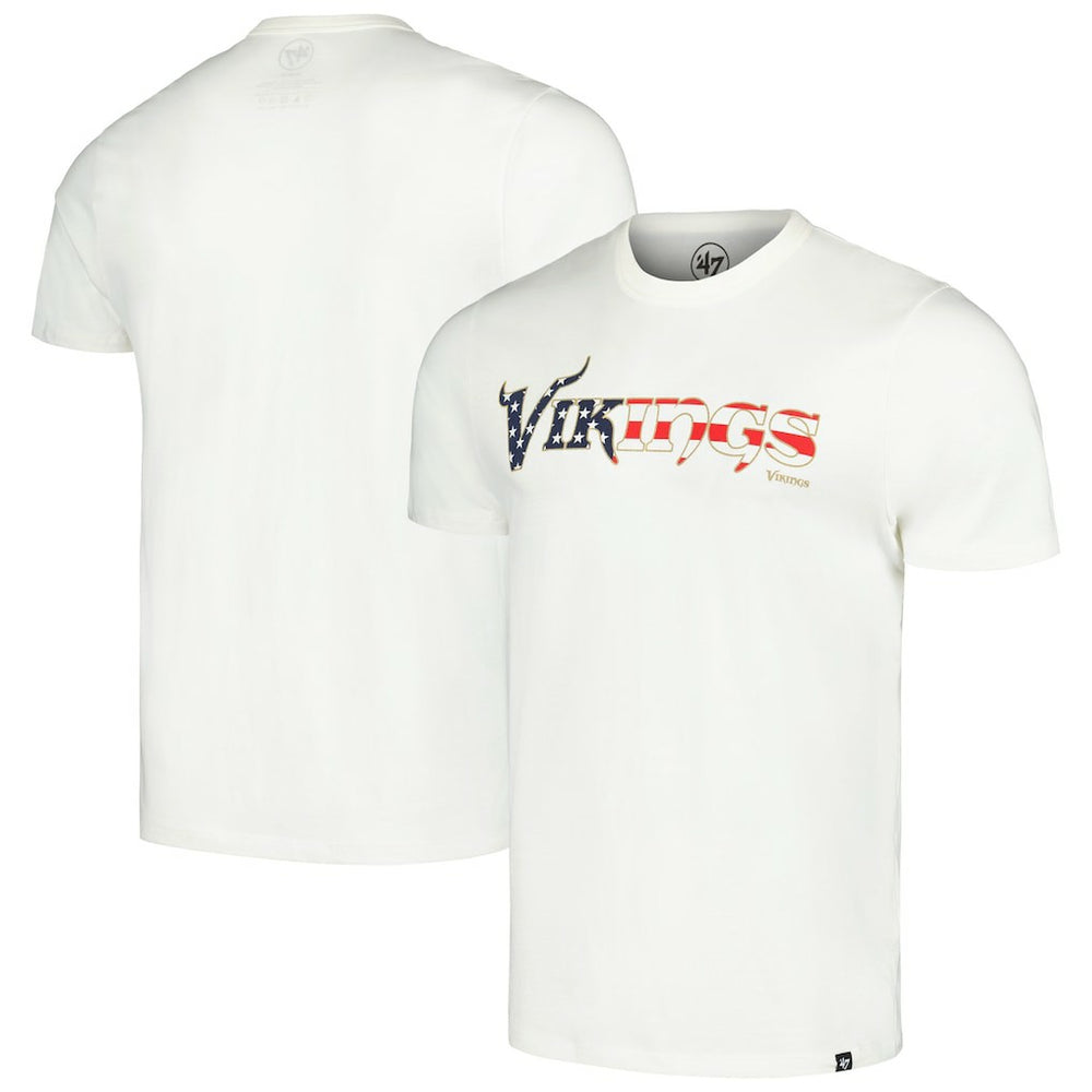 Minnesota Vikings '47 Flag Script Franklin T-Shirt | NFL New