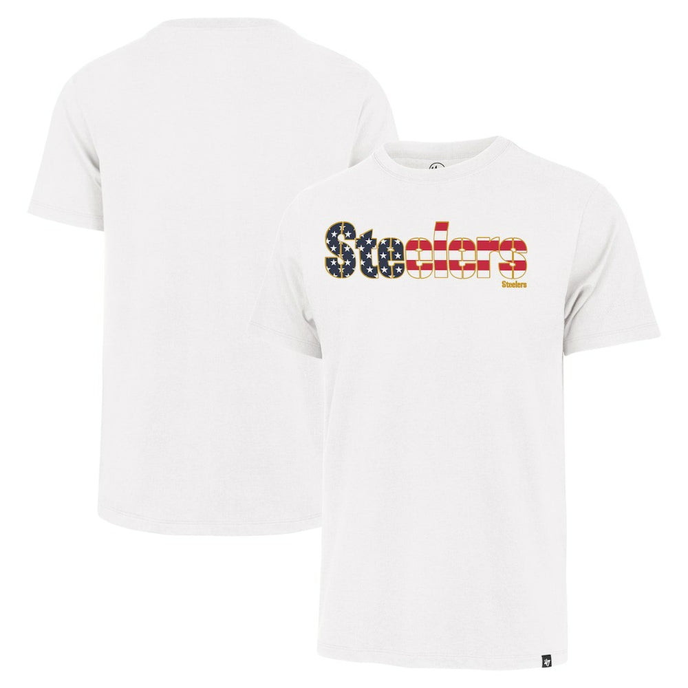 Pittsburgh Steelers '47 Flag Script Franklin T-Shirt | NFL New