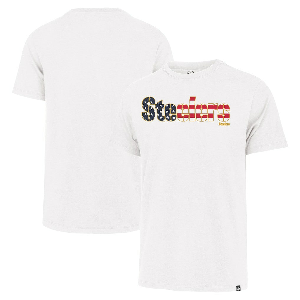 Pittsburgh Steelers '47 Flag Script Franklin T-Shirt | NFL New