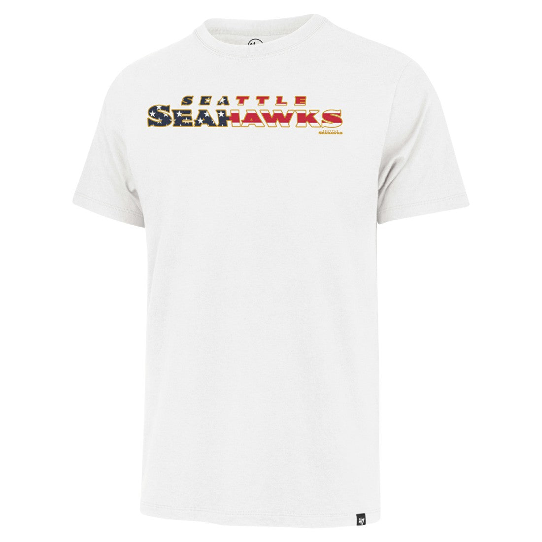 Seattle Seahawks '47 Flag Script Franklin T-Shirt | NFL Online