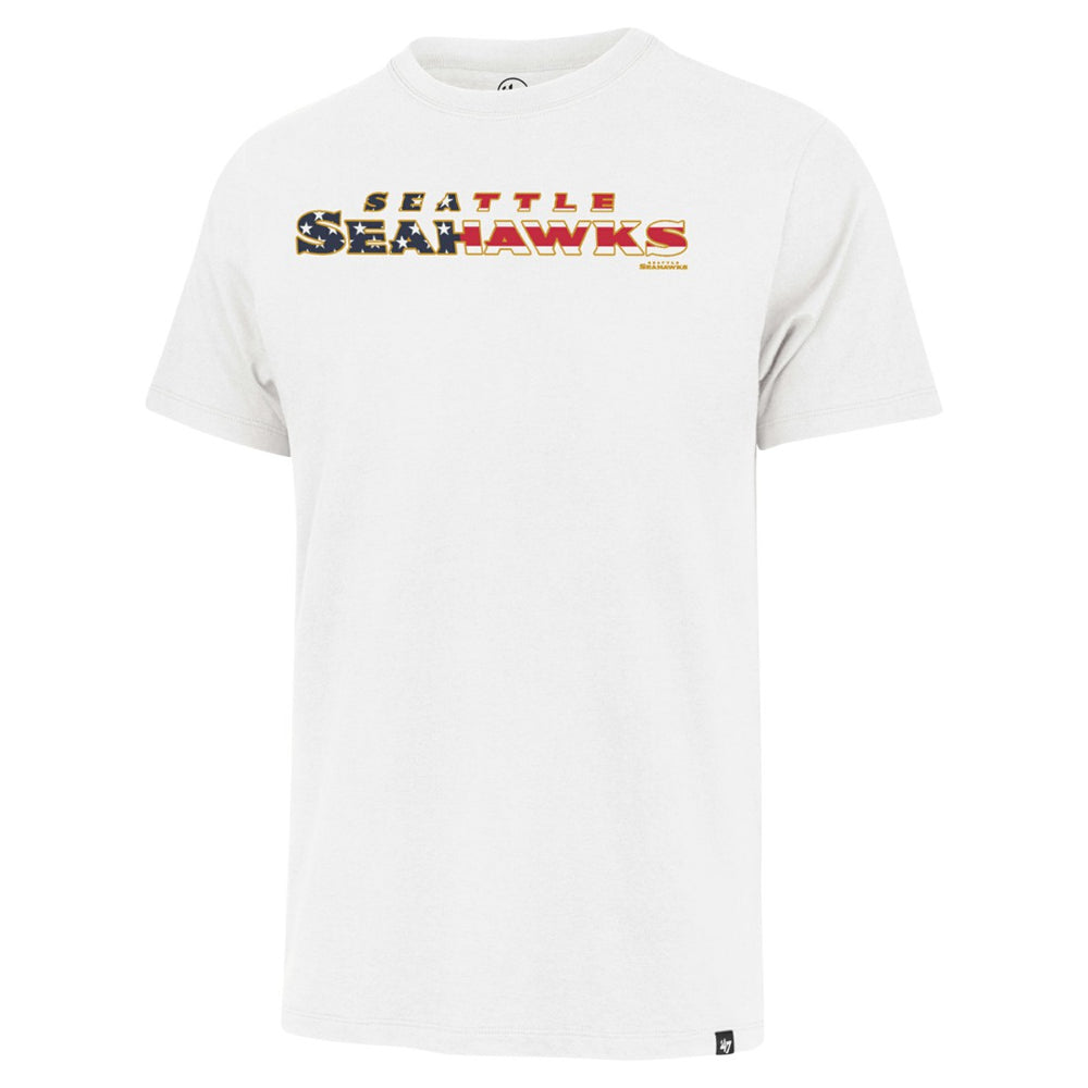 Seattle Seahawks '47 Flag Script Franklin T-Shirt | NFL Online
