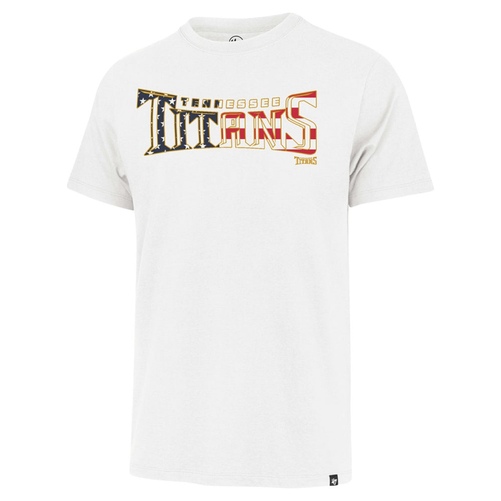 Tennessee Titans '47 Flag Script Franklin T-Shirt | NFL New